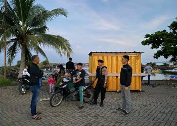 Polres Lampung Selatan Gelar Patroli Subuh, Cegah Gangguan Kamtibmas di Dermaga Bom