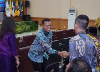 Bupati Pringsewu Hadiri Sertijab Kepala Perwakilan BPK RI Lampung, Dorong Pengelolaan Keuangan yang Akuntabel