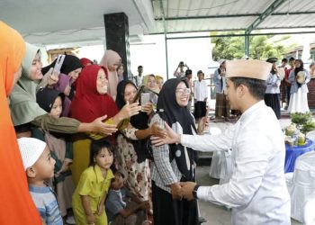 Safari Ramadan di Way Muli, Pemkab Lampung Selatan Berikan Bantuan dan Gelar Pasar Murah