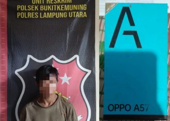 Bobol Pondok, Gasak HP & Uang Rp5 Juta, Pemuda Abung Tinggi Diciduk Polisi