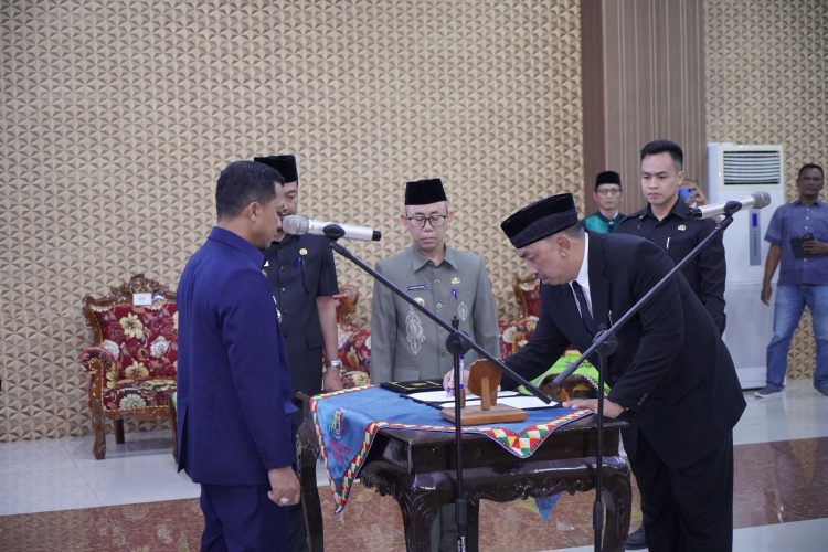 Bupati Pringsewu Lantik Andi Purwanto sebagai Pj Sekda, Dorong Sinergi Pemerintahan