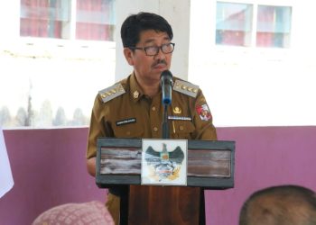 Bupati Lampung Utara Dampingi Tim Wasev Tinjau TMMD ke-123 di Desa Subik