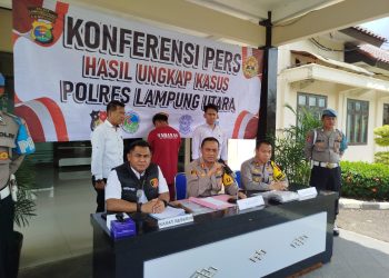 Polres Lampung Utara Tangkap Pelaku Pungli di Jalinsum, Satu Pelaku Lainnya Masih DPO