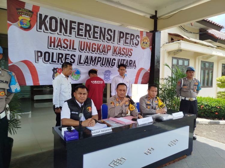 Polres Lampung Utara Tangkap Pelaku Pungli di Jalinsum, Satu Pelaku Lainnya Masih DPO
