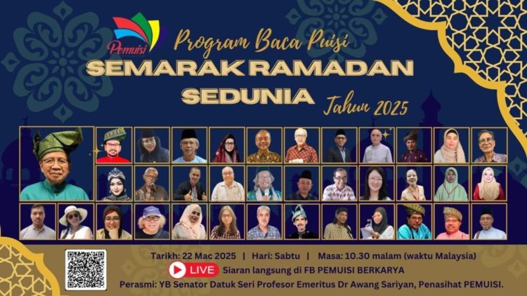 Sastrawan dari 10 Negara Ramaikan “Semarak Ramadan Sedunia 2025”
