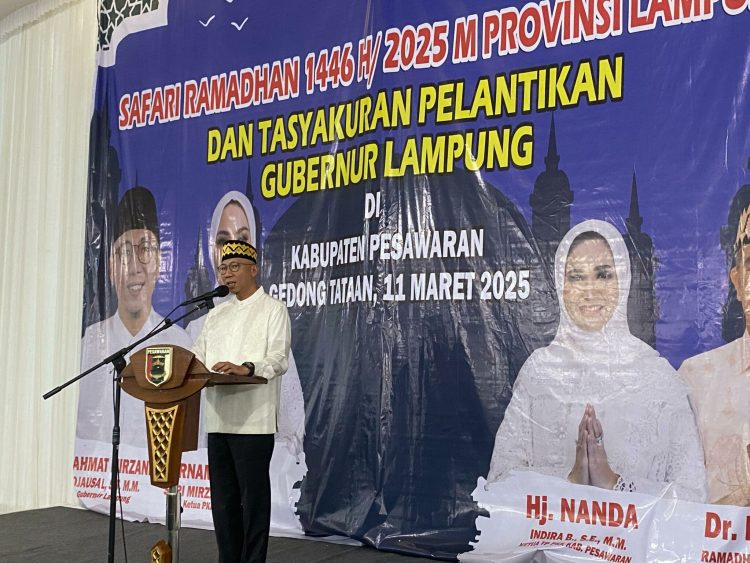 Gubernur Lampung Salurkan Bantuan dalam Safari Ramadan di Pesawaran, Perkuat Sinergi untuk Kemajuan Daerah