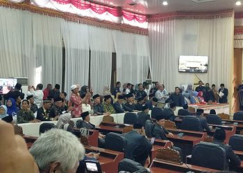 Hari Pertama Kerja, Bupati Tanggamus Gelar Sertijab dengan PJ Bupati