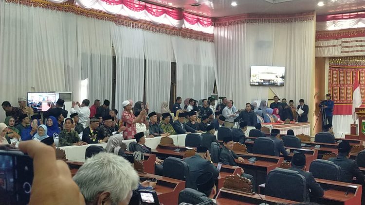 Hari Pertama Kerja, Bupati Tanggamus Gelar Sertijab dengan PJ Bupati