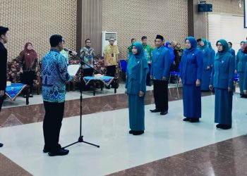 Bupati Riyanto Pamungkas Lantik Pengurus TP-PKK Kabupaten Pringsewu Periode 2025-2030