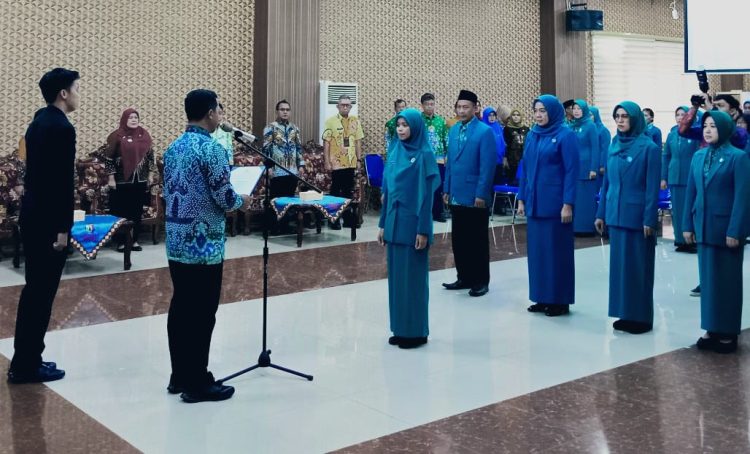 Bupati Riyanto Pamungkas Lantik Pengurus TP-PKK Kabupaten Pringsewu Periode 2025-2030
