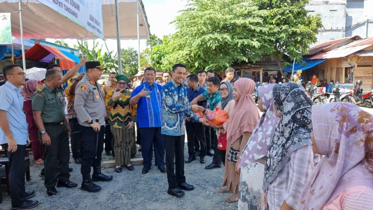 Pasar Murah Bersubsidi di Kota Agung, Upaya Pemerintah Bantu Masyarakat Hadapi Kenaikan Harga