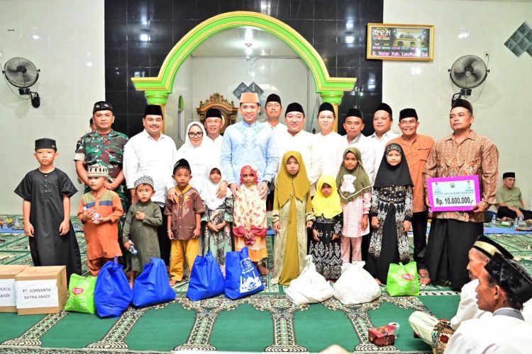 Safari Ramadan di Natar: Bupati Lampung Selatan Serap Aspirasi Warga soal Keamanan dan Harga Gabah