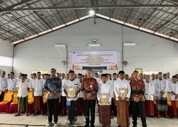 Lapas Narkotika Kelas IIA Bandar Lampung Serahkan Remisi Khusus Nyepi dan Idul Fitri 2025