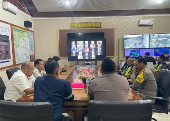 Polres Lampung Selatan Mantapkan Strategi Pengamanan dan Rekayasa Lalu Lintas Arus Balik di Pelabuhan Bakauheni