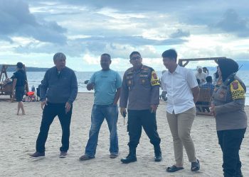 Polres Lampung Selatan Perketat Pengamanan Wisata Pantai Kalianda Selama Libur Lebaran