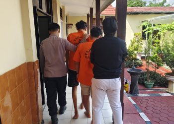 Kabur Bawa Motor Anak Bos, Dua Karyawan Koperasi Dibekuk di Pesawaran