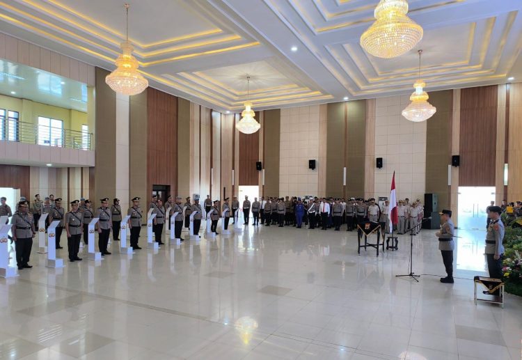 Sertijab Pejabat Baru, Kapolda Lampung: Mutasi untuk Menjawab Tantangan Zaman