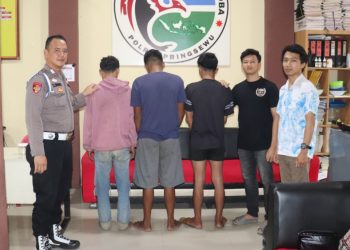 Polres Pringsewu Ciduk Tiga Pengedar Sabu, Dua di Antaranya Ditangkap Saat Subuh