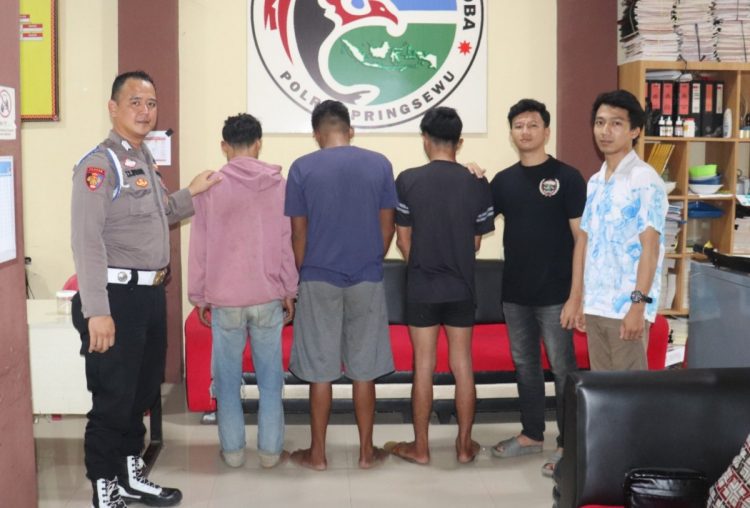 Polres Pringsewu Ciduk Tiga Pengedar Sabu, Dua di Antaranya Ditangkap Saat Subuh