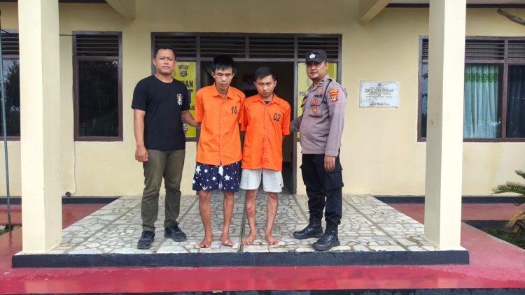 Gagal Gasak Motor Guru, Dua Curanmor Asal Tanggamus Diringkus Warga di Pringsewu