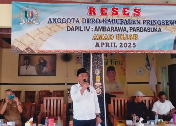 Reses DPRD Pringsewu: Warga Keluhkan Jalan Rusak dan Drainase Mampet di Sumberagung