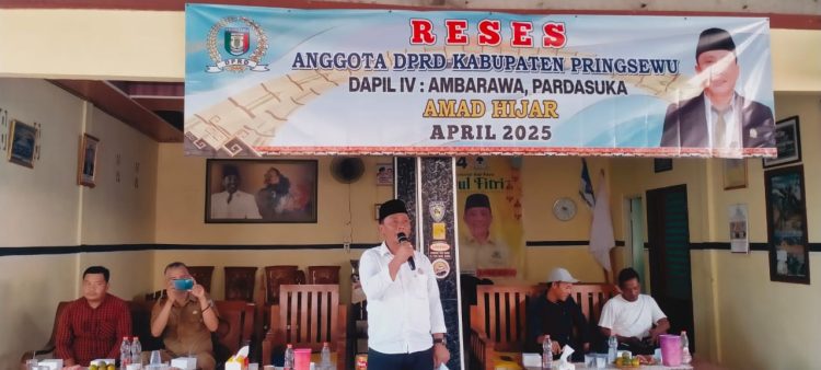 Reses DPRD Pringsewu: Warga Keluhkan Jalan Rusak dan Drainase Mampet di Sumberagung