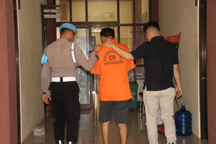 Polisi Tangkap Pengedar Sabu di Pringsewu, Barang Bukti 2,46 Gram Disita