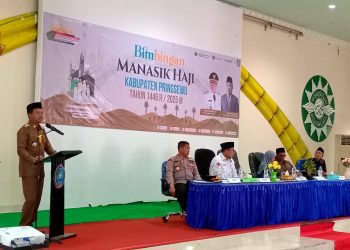 Bupati Pringsewu Resmikan Bimbingan Manasik Haji 2025, Siapkan 470 Jamaah untuk Berangkat ke Tanah Suci