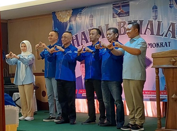 DPD Demokrat Lampung Resmi Dukung Nanda-Antonius di PSU Pesawaran 2025