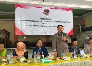 Dorong Legalitas Tanah Warga, Kantor Pertanahan Pringsewu Gelar Penyuluhan PTSL di Gading Rejo