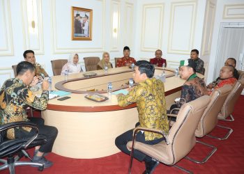 Audiensi Panitia Pembangunan Sekretariat HMI Kotabumi dengan Wabup Romli: Dukungan Penuh untuk Kader Muda dan Pembangunan Daerah