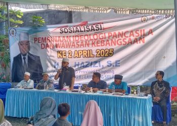 DPRD Lampung Sosialisasikan Ideologi Pancasila di Lampung Selatan