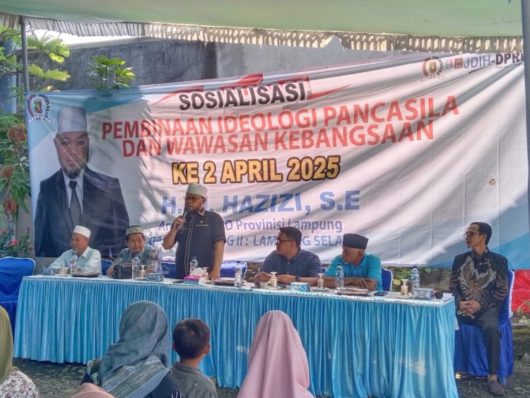 DPRD Lampung Sosialisasikan Ideologi Pancasila di Lampung Selatan