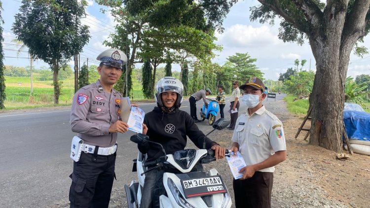 Sosialisasi Pemutihan Pajak dan Cek Surat Kendaraan, Satlantas Lampung Selatan Tingkatkan Kesadaran Masyarakat