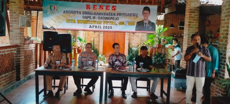 Gita Kurniawan Putra Janji Perjuangkan Aspirasi Warga Gadingrejo dalam Reses
