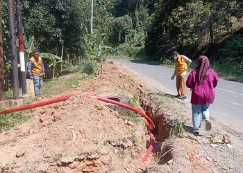 Pembangunan Kabel Bawah Tanah PLN di Pesawaran Dihentikan, Tak Miliki Izin Pemprov Lampung