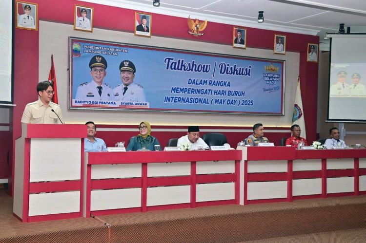 May Day 2025: Pemkab Lampung Selatan Dukung Kesejahteraan Pekerja Lewat Dialog Konstruktif