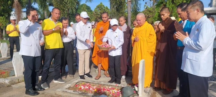 Umat Buddha Lampung Gelar Karya Bakti Sambut Waisak 2569 BE/2025
