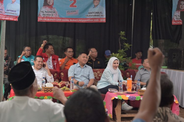 Relawan PERKASA Siap Menangkan Nanda-Anton di PSU Pesawaran