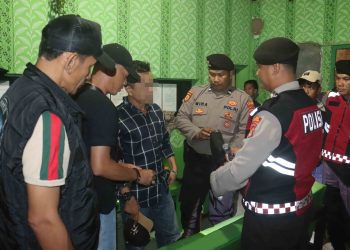Operasi Pekat Krakatau 2025: Dua Warga Palas Diamankan Polisi di Cafe Karaoke, Bawa Sabu dan Senjata Tajam
