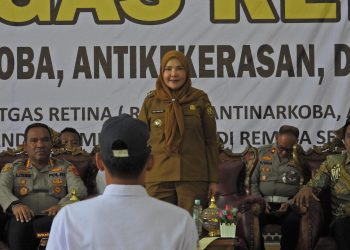 Walikota Bandar Lampung Resmikan Pendidikan Satgas Remaja Anti RETINA