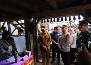 Kapolda Lampung Tinjau PSU Pilkada Pesawaran, Pastikan Kondusivitas dan Keamanan Terjaga