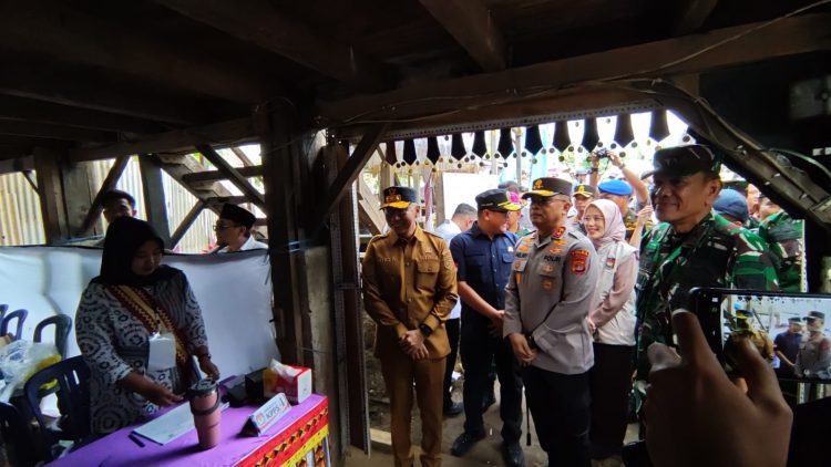 Kapolda Lampung Tinjau PSU Pilkada Pesawaran, Pastikan Kondusivitas dan Keamanan Terjaga