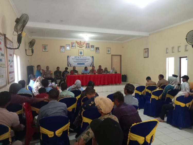 Desa Sidodadi Dorong Ketahanan Pangan Jagung dan KJA, Bangun Bank Sampah Desa