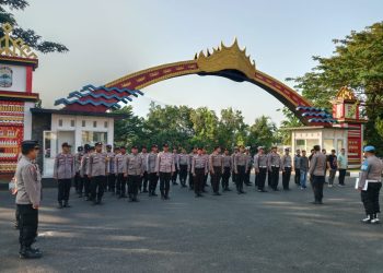 Polres Lampung Selatan Tingkatkan Pengamanan untuk Pastikan Aksi Buruh Mayday 2025 Berjalan Damai