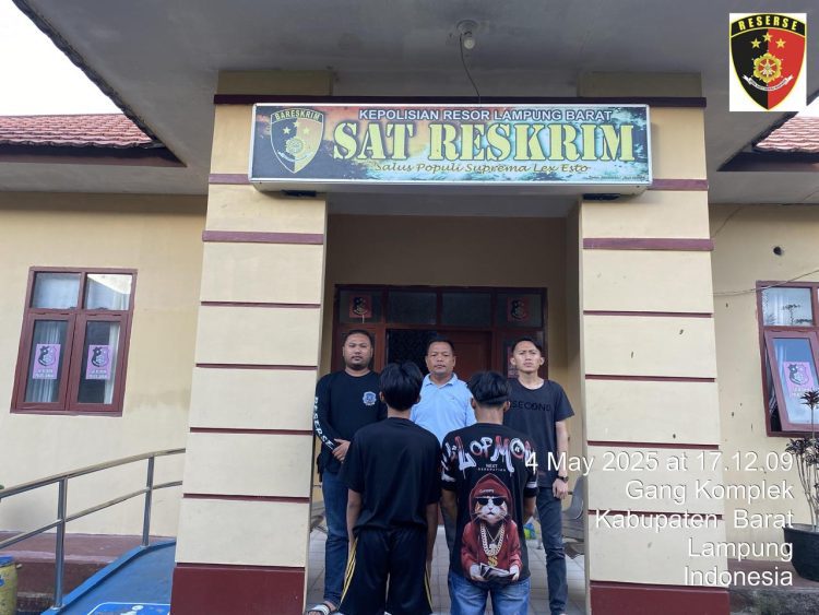 Polres Lampung Barat Ungkap Kasus Persetubuhan Anak di Bawah Umur, Pelaku Diamankan