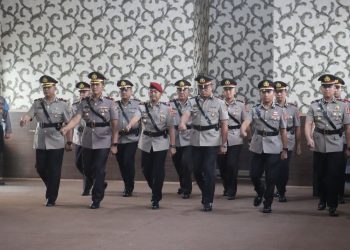 Polres Lampung Selatan Laksanakan Sertijab Pejabat Baru, Fokus Tingkatkan Kinerja dan Pelayanan Masyarakat