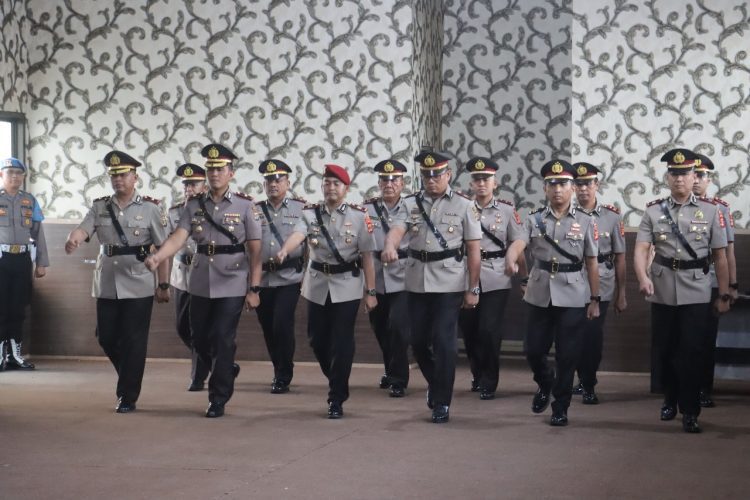 Polres Lampung Selatan Laksanakan Sertijab Pejabat Baru, Fokus Tingkatkan Kinerja dan Pelayanan Masyarakat