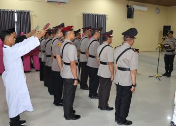 Warna Baru di Polres Pringsewu: Enam Jabatan Strategis Berganti, Kapolres Tegaskan Komitmen Pelayanan dan Keamanan