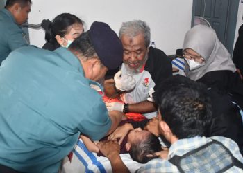 “Jelang HUT ke-60, Lanal Lampung Gelar Khitan Massal & Donor Darah: Wujud Nyata Peduli Sesama”
